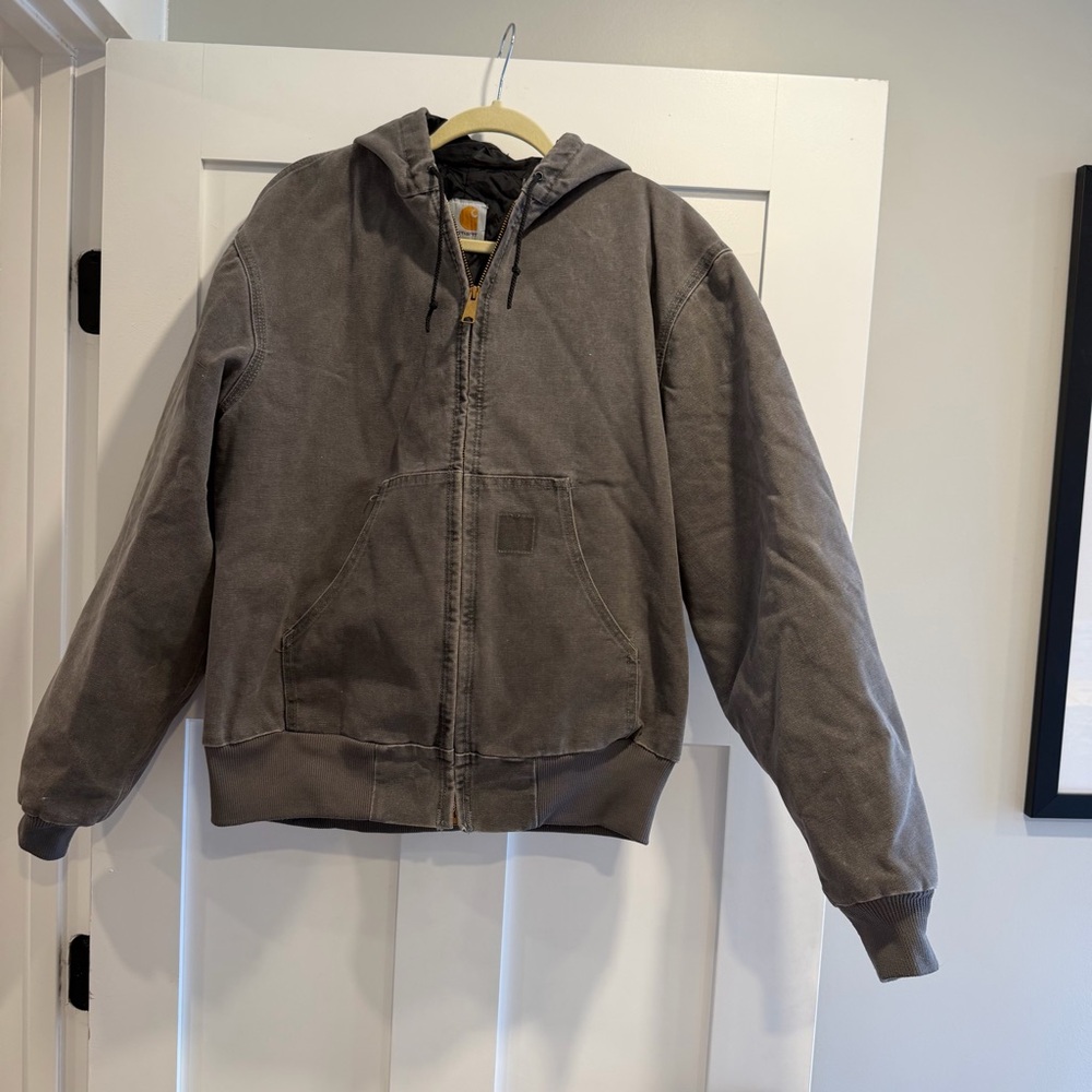 Vintage Carhartt Washed Duck Insulated Active Jacket, model J130